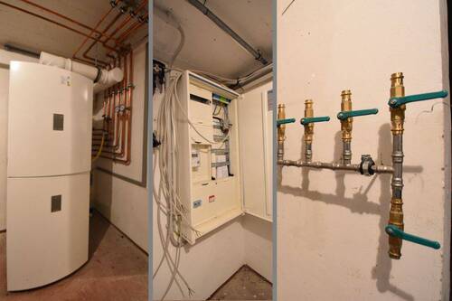 Collage technische Ausstattung - 