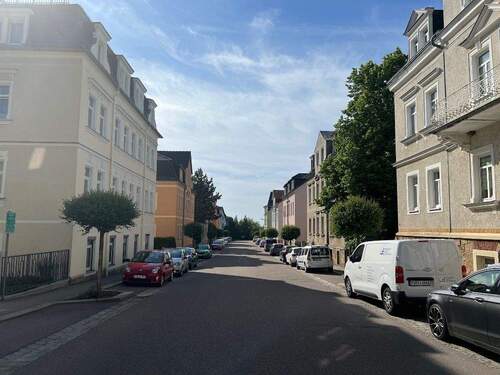 Blick in die Straße - 