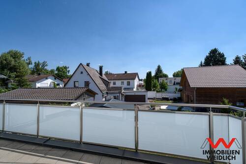 Blick vom Balkon - 