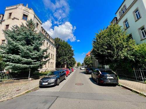 Blick in die Straße - 