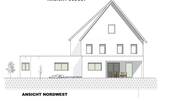 Ansicht Nordwest - Attraktives Wohnungspaket 2 Wohnungen in gefragter Lage von Ellwangen- Schrezheim in 3 Familienhaus