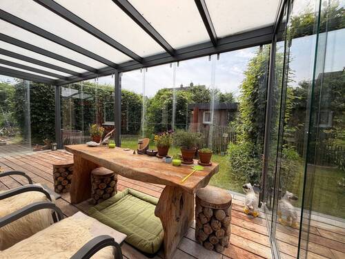 Terrasse - Einfamilienhaus mit 134,00 m&sup2; in Oberroth zum Kaufen