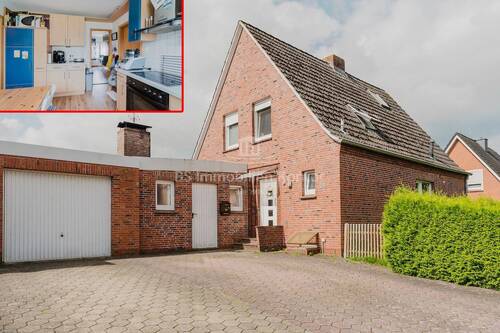 Bild 1 - Renoviertes EFH mit Garage (vermietet) in ruhiger, zentraler Lage von Weener