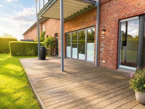 Terrasse - 5 Zimmer Etagenwohnung zur Miete in Hamberge