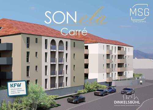 SONela Carré - Attraktive Lage: 3-Zimmer-Wohnung mit Balkon