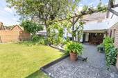 Blick Sitzplatz - 7 Zimmer Einfamilienhaus zum Kaufen in Meißner