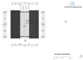 Grundriss Dachboden - 