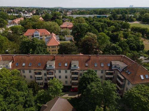 Vogelperspektive - 2 Zimmer Etagenwohnung in Leipzig