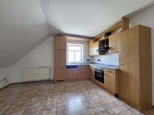 Küche der Oberwohnung - 