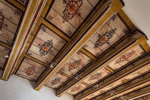historische Deckentäfelung - 