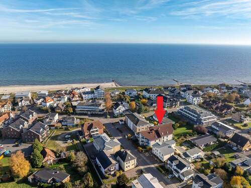 Blick zur Ostsee, Lage der Appartementanlage - 3 Zimmer Etagenwohnung zum Kaufen in Dahme