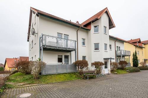 Rückansicht - Etagenwohnung mit 41,30 m² in Stolpen zum Kaufen