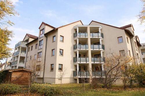 Ansicht - Attraktive 2-Zimmer-Dachgeschosswohnung mit Balkon & TG-Stellplatz in ruhiger Lage von Rastatt