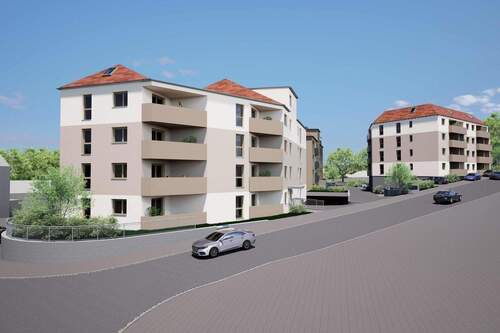 Haus 1 - Ruhe genießen: 2-Zimmer Wohnung mit Balkon