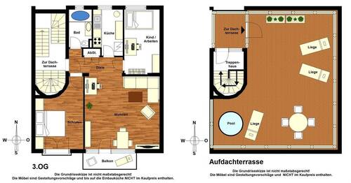 Grundrißskizzen - 
