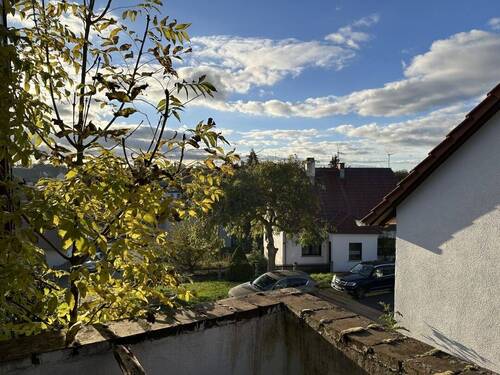 Ausblick vom Balkon - 