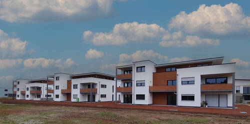 Ansicht_Balkone_1_neu - Etagenwohnung mit 85,20 m² in Schwäbisch Hall zum Kaufen