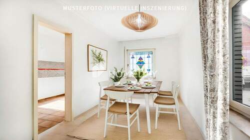 Esszimmer 1-Musterfoto (virtuelle Inszenierung) - 