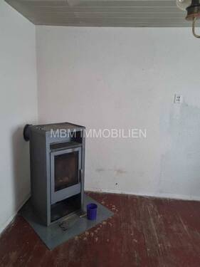 Kamin Wohnzimmer - 4 Zimmer Einfamilienhaus in Nünchritz