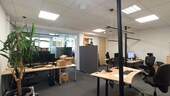 Bürobereich, Blick Richtung Schaufensterfront - 