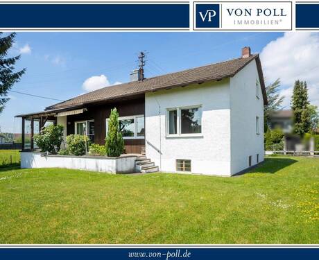 Titelbild - Gemütliches Einfamilienhaus mit Terrasse, Garten und Garage