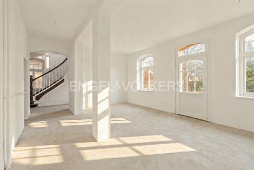 Küche und Essbereich digital bearbeitet - 4 Zimmer Doppelhaushälfte zum Kaufen in Hamburg