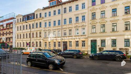 Außenansicht 1 - Ideal geschnittene 3-Zimmer-Wohnung in toller Lage von Gohlis-Süd