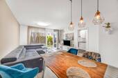 Wohnzimmer - 3 Zimmer Etagenwohnung zum Kaufen in München