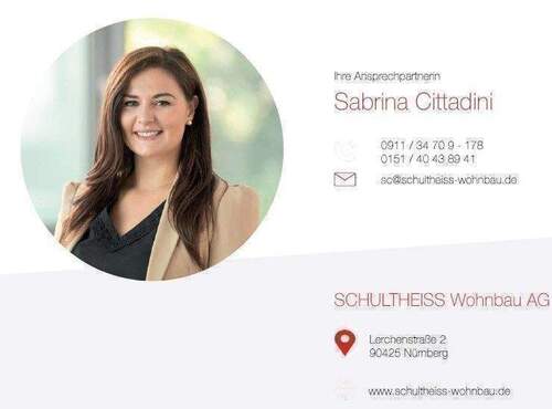 Ihr Ansprechpartner Sabrina Cittadini.jpg - Etagenwohnung mit 92,00 m&sup2; in Nürnberg zum Kaufen