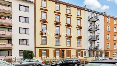 Außenansicht 4 - 3 Zimmer Mehrfamilienhaus, Wohnhaus in Frankfurt am Main