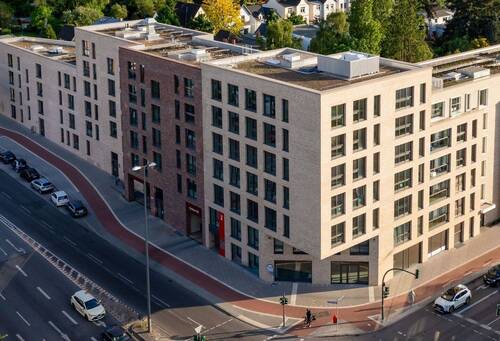 Holstenhofweg/Ecke Ahrensburg - Exklusive 2-Zimmer Neubau Wohnung in Marienthal