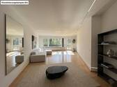 Wohnzimmer mit Eßbereich - Etagenwohnung mit 99,00 m&sup2; in Leinfelden-Echterdingen zum Kaufen
