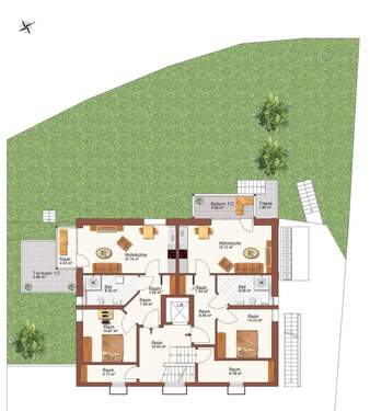 Gartengeschoss - 