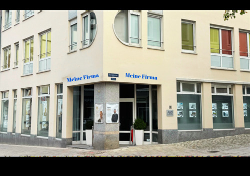 Schaufensterfront - 1 Zimmer Büro in Schweinfurt