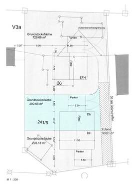 Bauvoranfrage DH und EFH - 