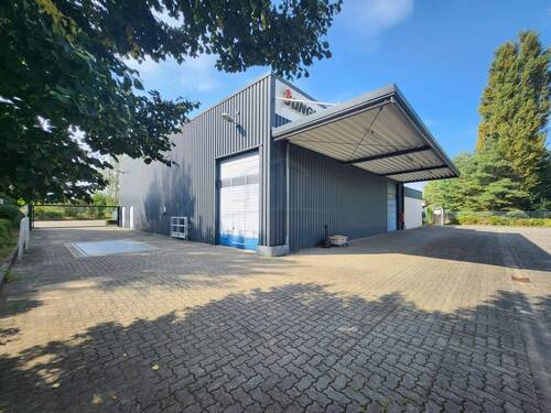 Überdachung Ladebereich - 