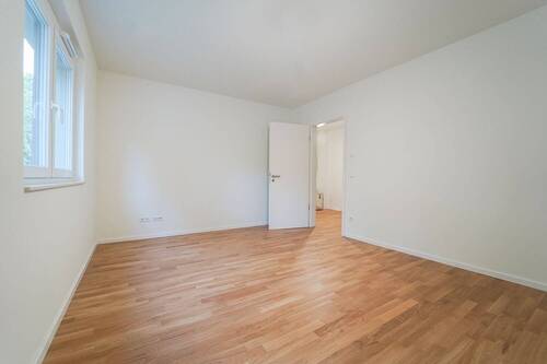 Schlafzimmer - Terrassenwohnung mit 61,90 m&sup2; in Ahrensburg zum Kaufen