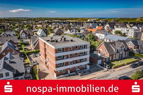 Hausansicht - Charmante 2-Zimmer-Wohnung im Herzen von Westerland