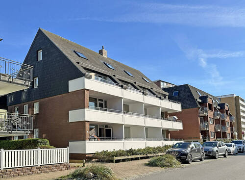 Ansicht Vorderseite - 3 Zimmer Etagenwohnung in Westerland
