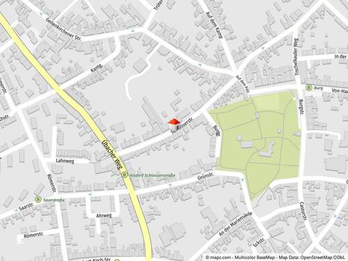 Geolyzer Kartenausschnitt - 