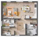 Grundriss-Einfamilienhaus-Flair-110-Erdgeschoss-Ga - 