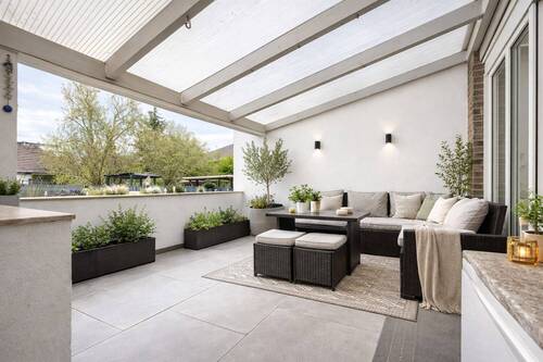Terrasse illustriert - 