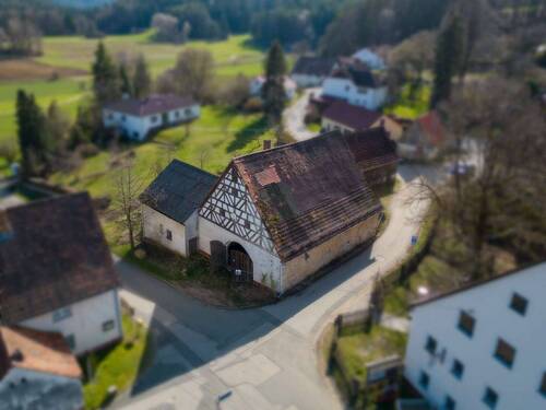 Ansicht oben - Einfamilienhaus mit 220,00 m² in Etzelwang zum Kaufen