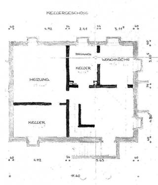 Kellergeschoss - 