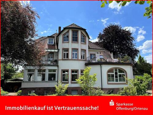 Hausansicht - Offenburg - Charmante Altbauwohnung mit Gartengrundstück!