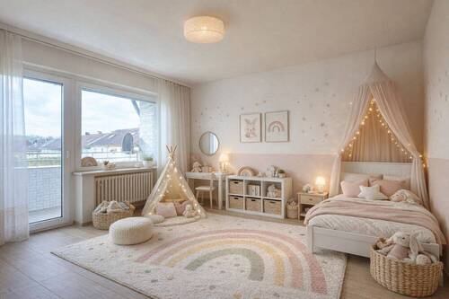 Kinderzimmer illustriert - 