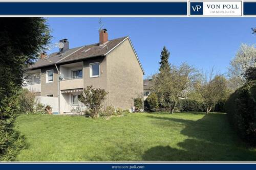 Titelbild - Platzwunder: Reiheneckhaus mit 114 m² Wohnfläche und riesigem 750 m² Grundstück in Duisburg-Walsum