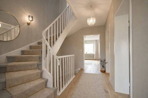 Flur Obergeschoss illustriert - 