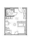 Grundriss Apartment Nr. 5 - 