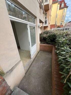 Eingang - Einfamilienhaus zur Miete in Halle (Saale)